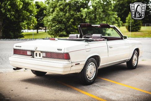 Used 1986 Chrysler LeBaron Convertible image 9