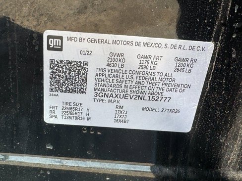 Used 2022 Chevrolet Equinox LT image 17