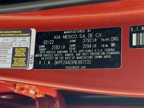 Used 2022 Kia Forte LXS w/ LXS Technology Package image 27
