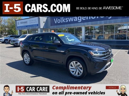Used 2020 Volkswagen Atlas Cross Sport SE w/ Panoramic Sunroof Package image 1