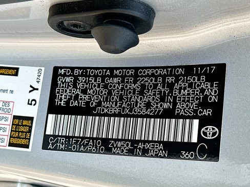 Used 2018 Toyota Prius Four image 29