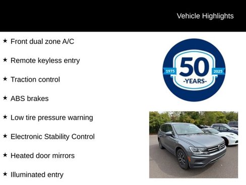 Used 2019 Volkswagen Tiguan SE w/ Panoramic Sunroof Package image 5