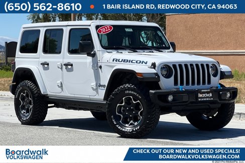 Used 2022 Jeep Wrangler Unlimited Rubicon 4xe w/ Steel Bumper Group image 1