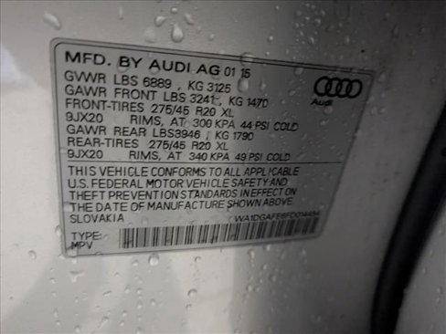 Used 2015 Audi Q7 3.0T S line Prestige image 16