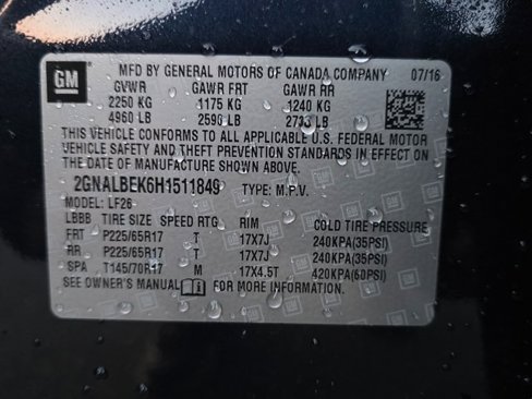Used 2017 Chevrolet Equinox LS image 3