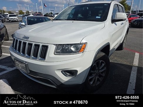 Used 2014 Jeep Grand Cherokee Limited image 1