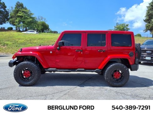 Used 2014 Jeep Wrangler Unlimited Sahara image 8