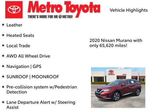 Used 2020 Nissan Murano SL w/ Moonroof Package image 8