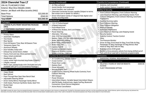 Used 2024 Chevrolet Trax LT image 37