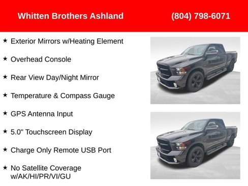 Used 2018 RAM 1500 Express w/ Black Ram 1500 Express Group image 6