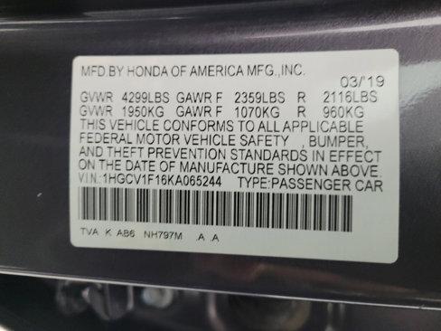 Used 2019 Honda Accord LX image 33