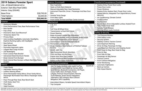 Used 2019 Subaru Forester Sport image 43