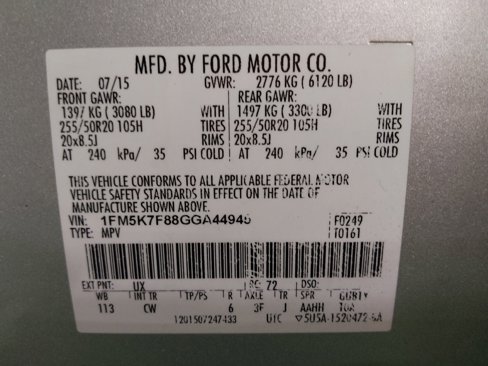 Used 2016 Ford Explorer Limited image 33