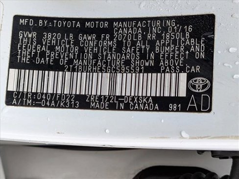 Used 2016 Toyota Corolla S image 16