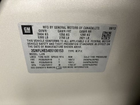 Used 2014 Chevrolet Equinox LTZ image 10