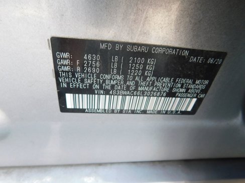 Used 2020 Subaru Legacy Premium image 8