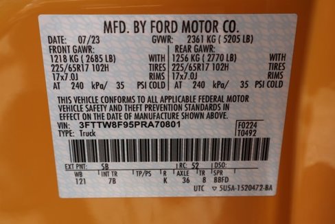 Used 2023 Ford Maverick XLT w/ Equipment Group 300A Standard image 34