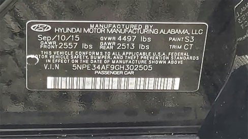 Used 2016 Hyundai Sonata Limited image 15