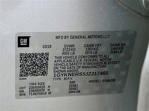 Used 2018 Cadillac XT5 Premium Luxury image 33