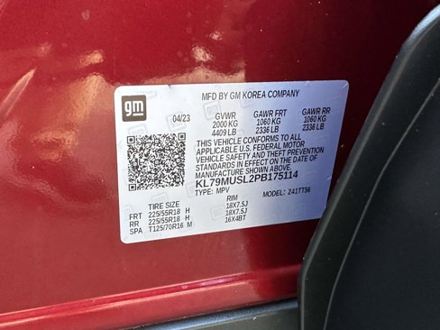 Used 2023 Chevrolet TrailBlazer RS w/ Technology Package image 19