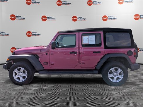 Certified 2021 Jeep Wrangler Unlimited Sport image 8