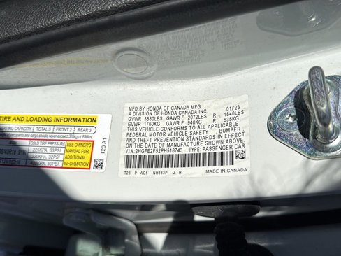 Used 2023 Honda Civic Sport image 35