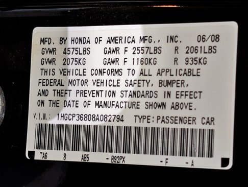 Used 2008 Honda Accord EX-L image 53