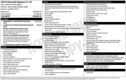 Used 2019 Chevrolet Equinox LT image 28