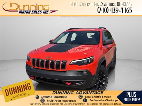 Used 2021 Jeep Cherokee Trailhawk w/ Sun & Sound Group image 1