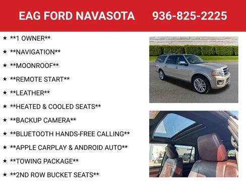 Used 2017 Ford Expedition EL Platinum image 4