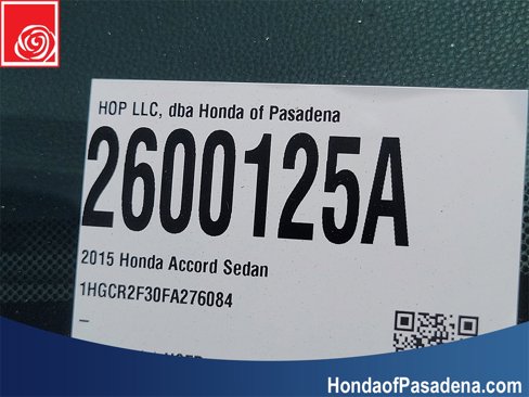 Used 2015 Honda Accord LX image 29