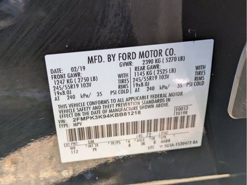 Certified 2019 Ford Edge Titanium w/ Equipment Group 301A image 35