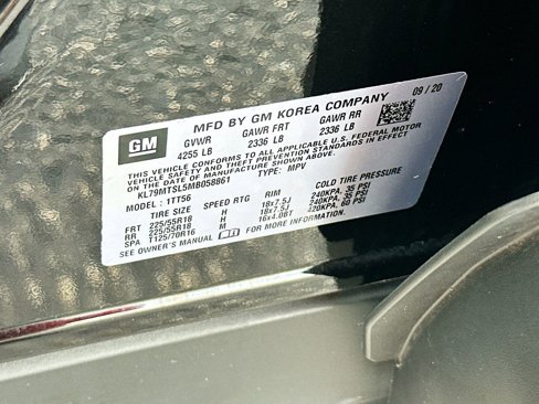 Used 2021 Chevrolet TrailBlazer RS w/ Sun and Liftgate Package image 30