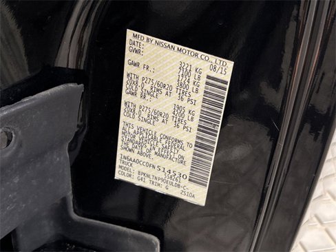 Used 2015 Nissan Titan SV w/ SV Value Truck Package image 28