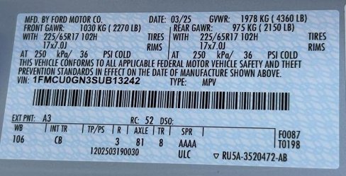New 2025 Ford Escape Active image 28