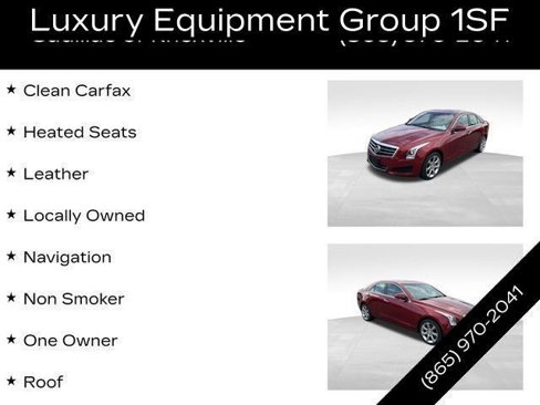 Used 2014 Cadillac ATS Luxury w/ Sun And Sound Package image 11