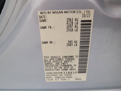 Used 2023 Nissan Altima 2.5 SV image 33