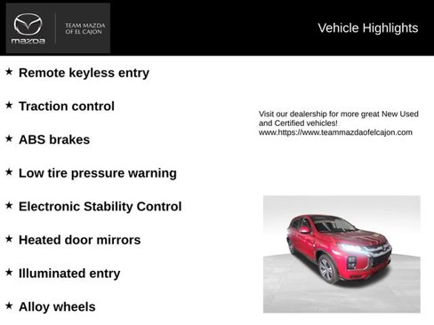 Used 2023 Mitsubishi Outlander Sport ES image 7