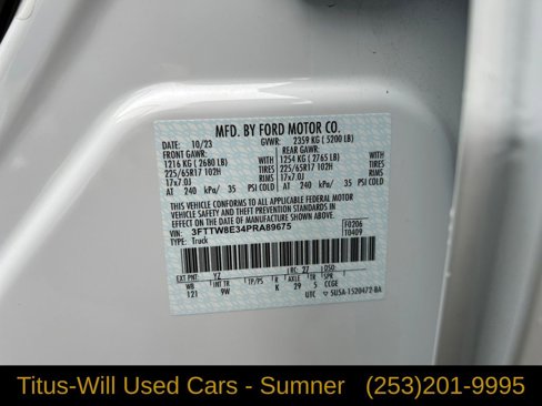 Used 2023 Ford Maverick XL image 34