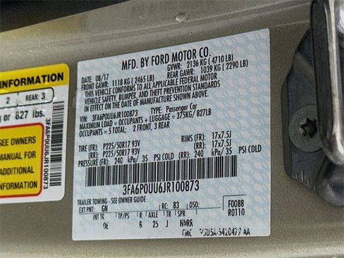 Used 2018 Ford Fusion S image 28