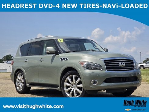 Used 2012 INFINITI QX56 4WD w/ Deluxe Touring Pkg image 1
