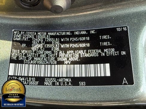 Used 2016 Toyota Highlander XLE image 27