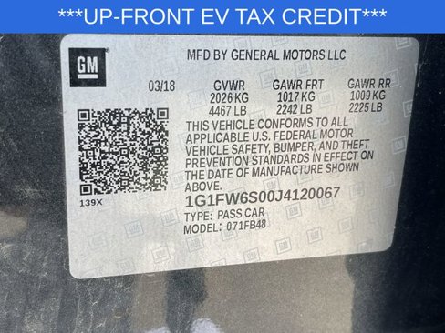 Certified 2018 Chevrolet Bolt LT image 31