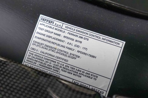 Used 2024 Ferrari 296 GTS image 55