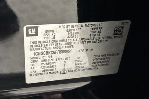 Used 2015 Chevrolet Tahoe LT w/ Luxury Package image 20