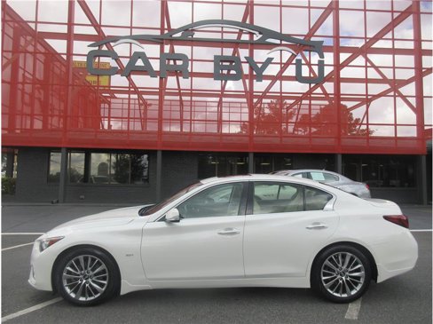 Used 2018 INFINITI Q50 Luxe w/ Cargo Package (L95) image 2