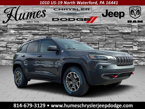 Certified 2020 Jeep Cherokee Trailhawk w/ Cold Weather Group image 1