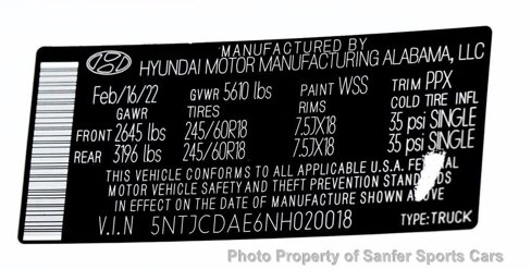 Used 2022 Hyundai Santa Cruz SEL w/ Activity Package image 43