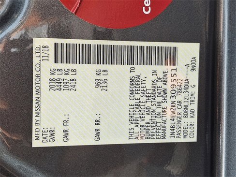 Used 2019 Nissan Altima 2.5 SL image 26