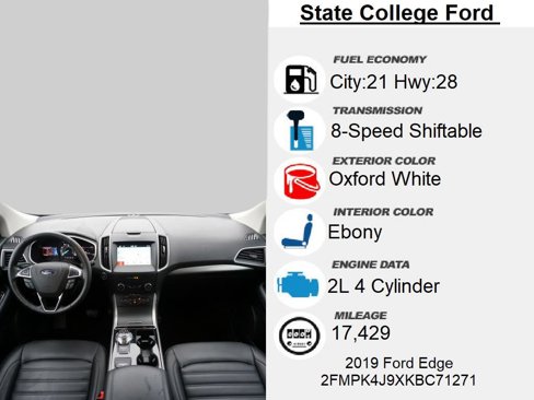 Used 2019 Ford Edge SEL w/ Equipment Group 201A image 19